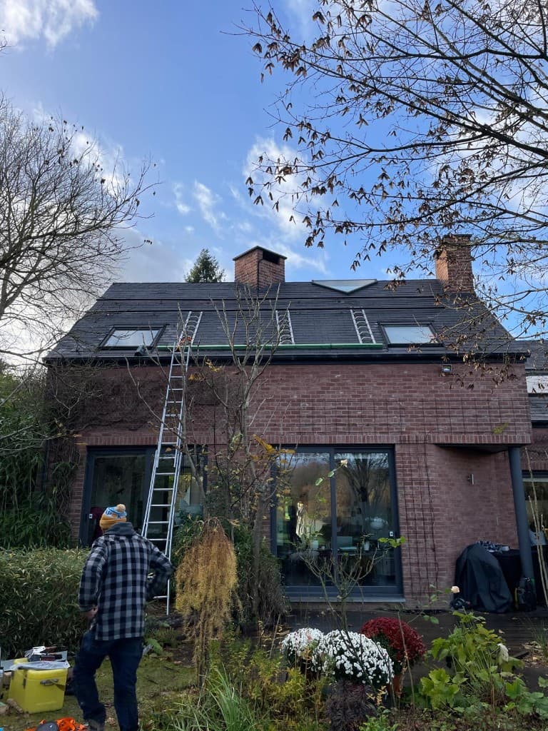 Installation de panneaux photovoltaïques pour une production d'énergie durable